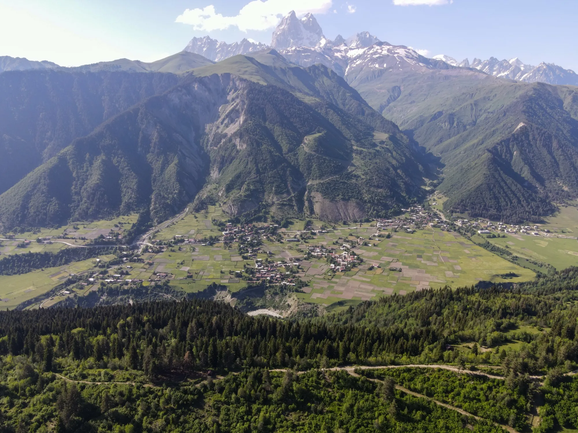 Aerial photograph — Georgia — Earthly