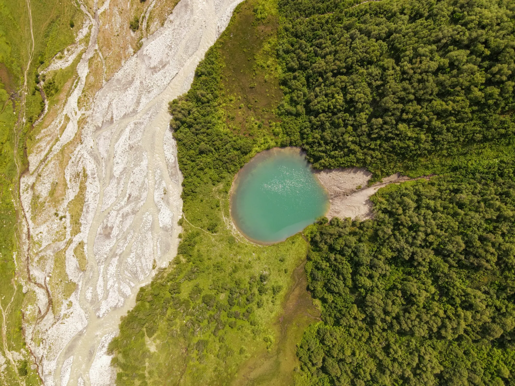 Aerial photograph — Georgia — Earthly