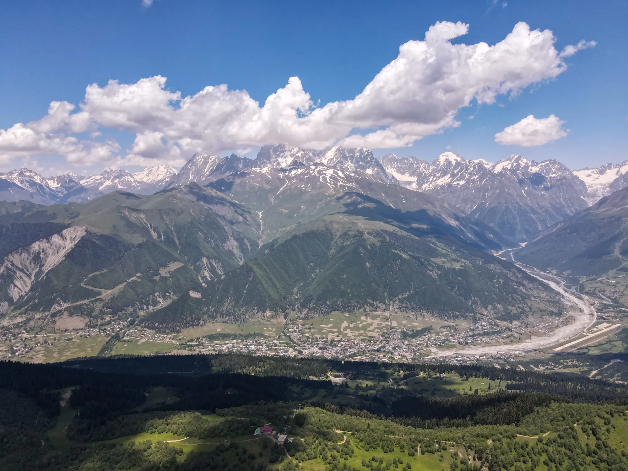 Aerial photograph — Georgia — Earthly
