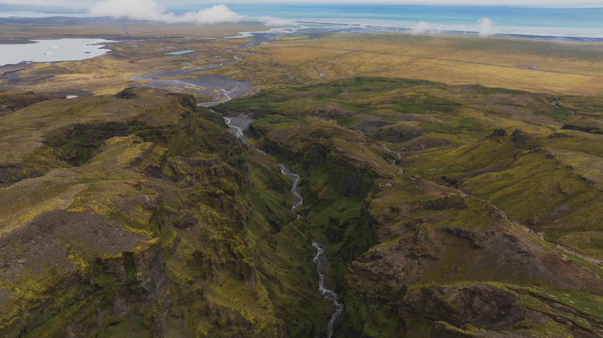 Aerial photograph — Iceland — Earthly