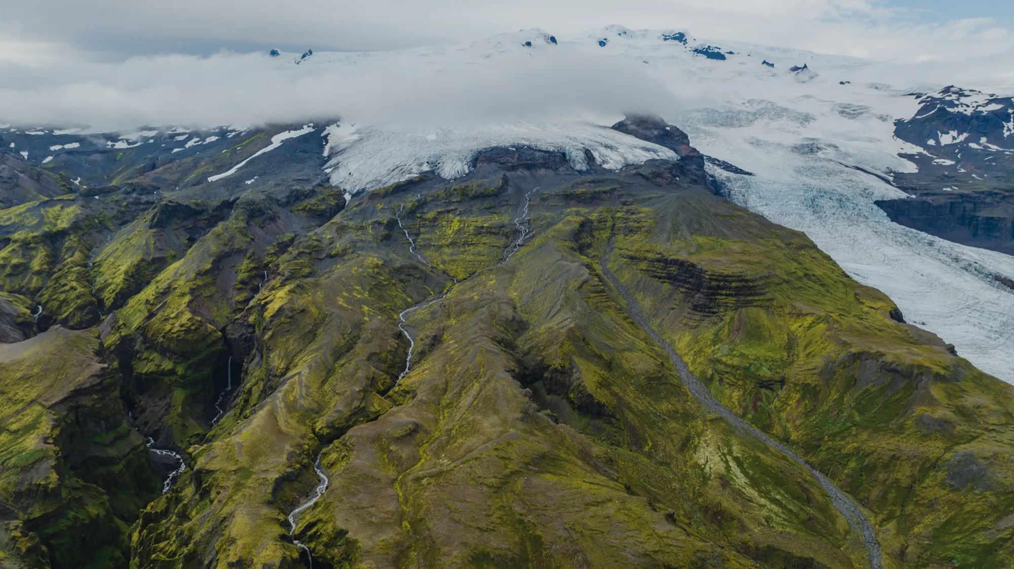 Aerial photograph — Iceland — Earthly