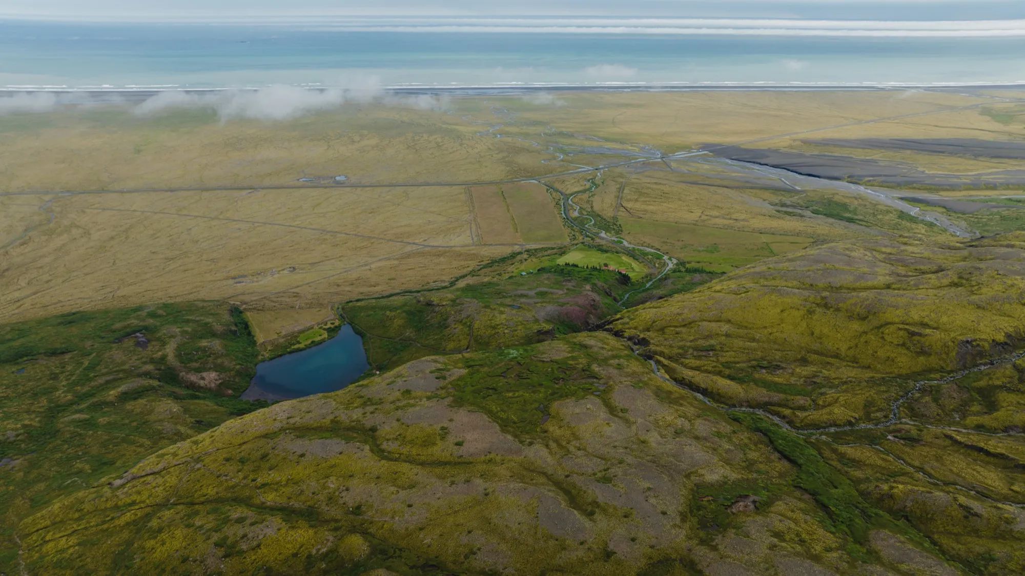 Aerial photograph — Iceland — Earthly