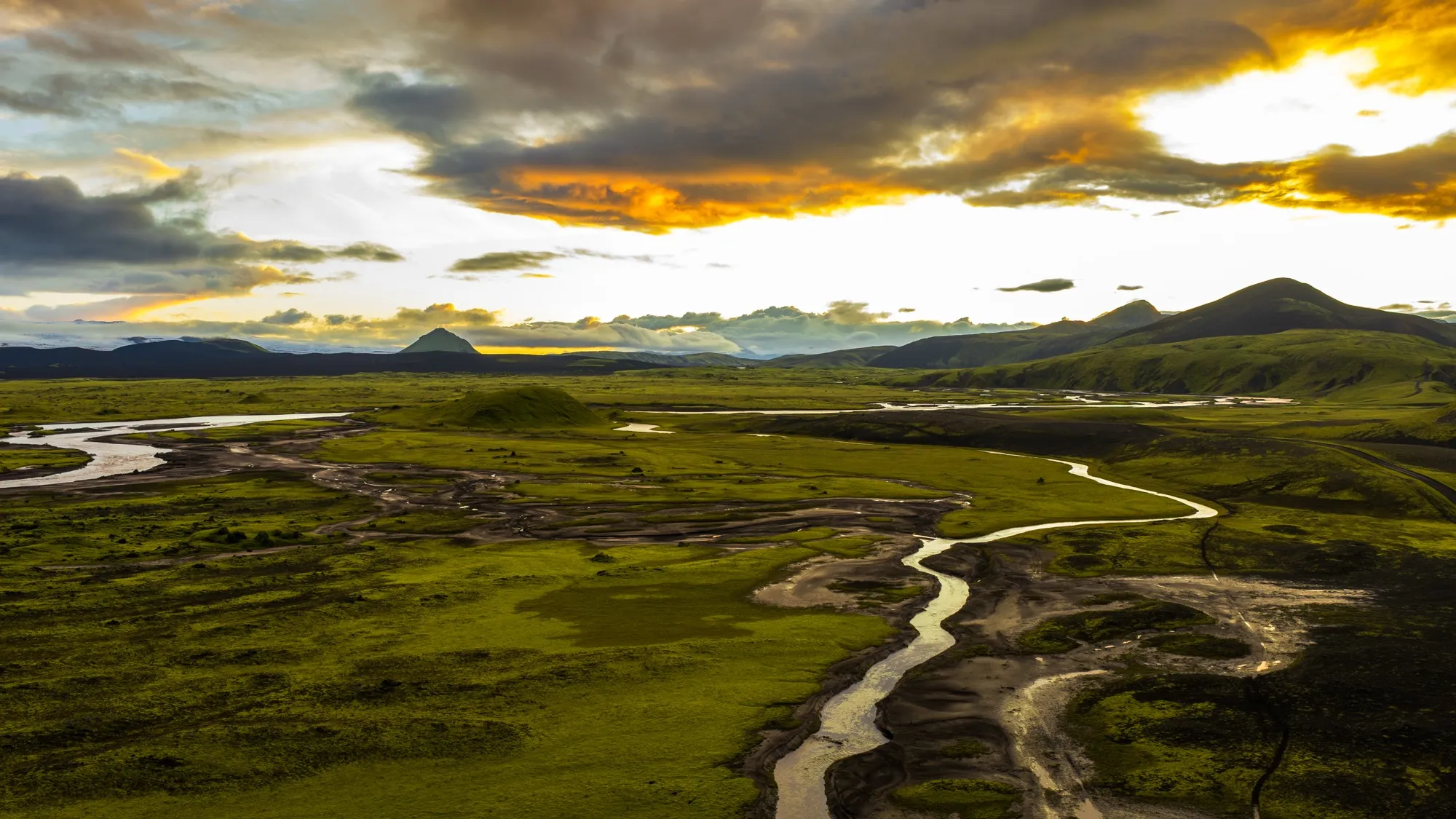 Aerial photograph — Iceland — Earthly