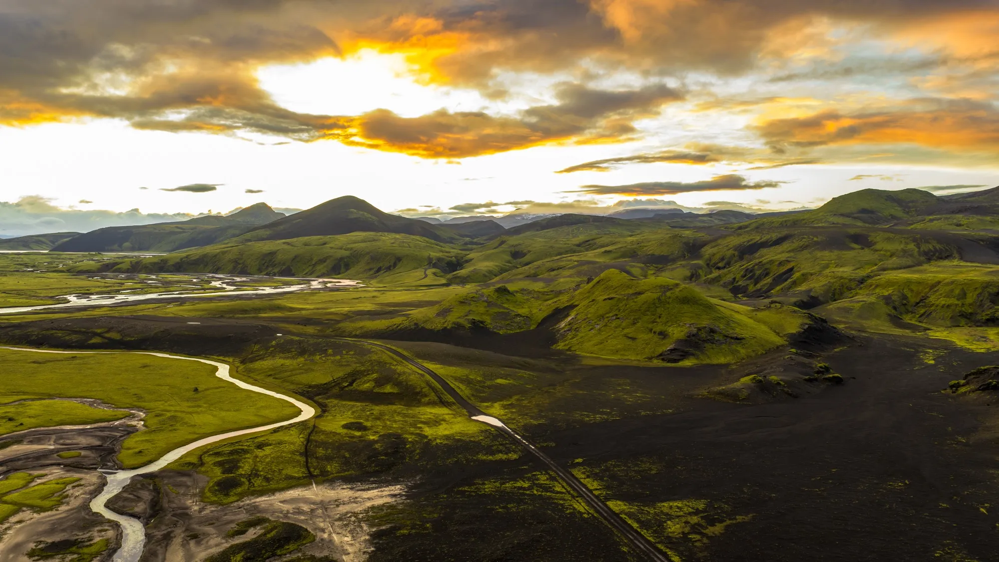 Aerial photograph — Iceland — Earthly