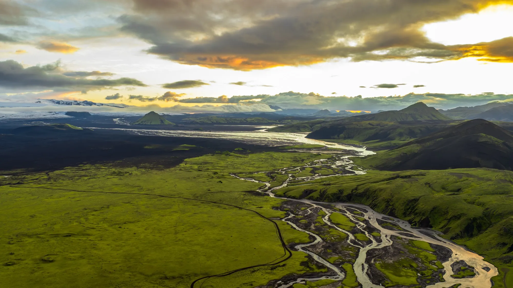 Aerial photograph — Iceland — Earthly