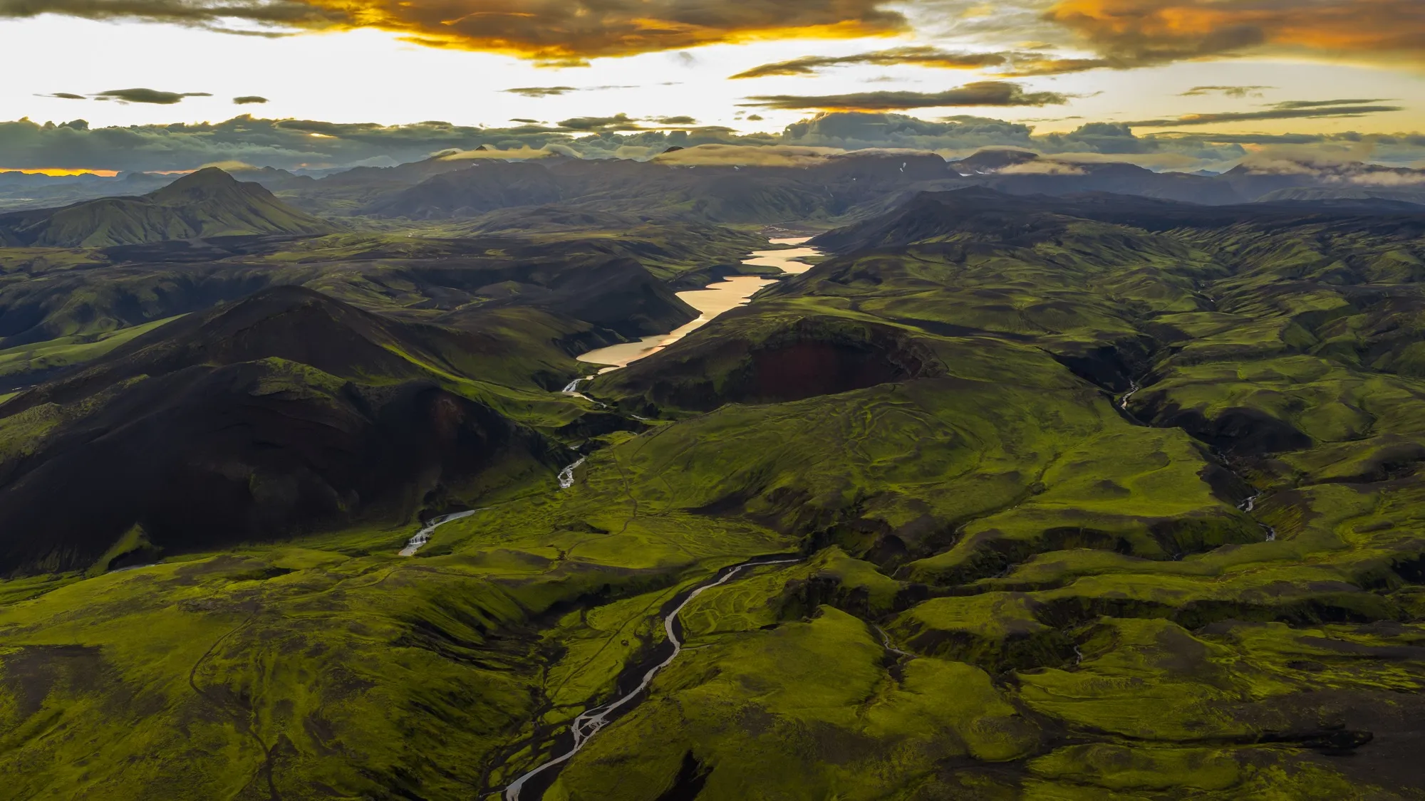Aerial photograph — Iceland — Earthly