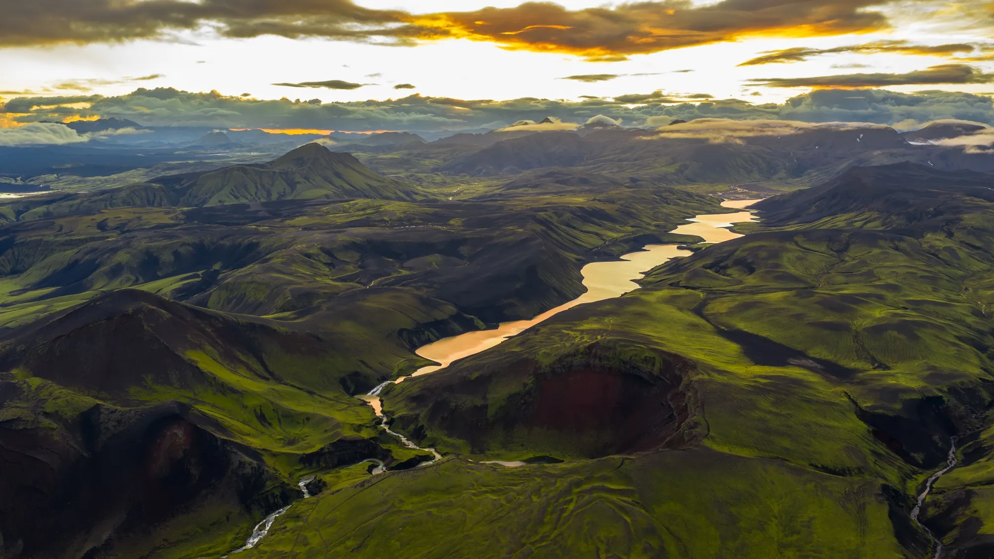 Aerial photograph — Iceland — Earthly