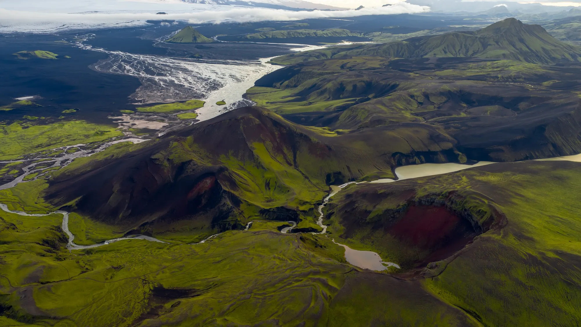 Aerial photograph — Iceland — Earthly
