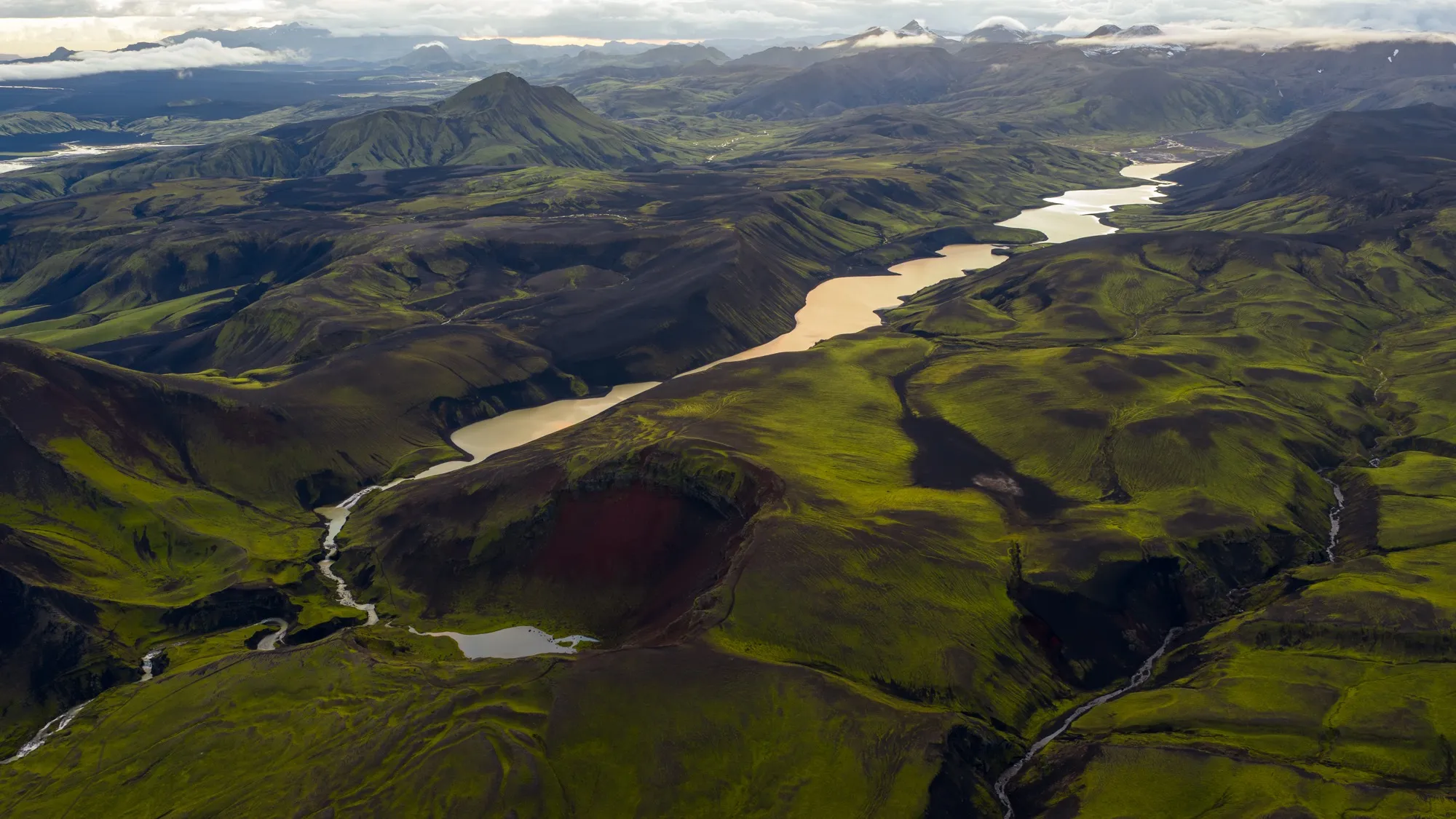 Aerial photograph — Iceland — Earthly