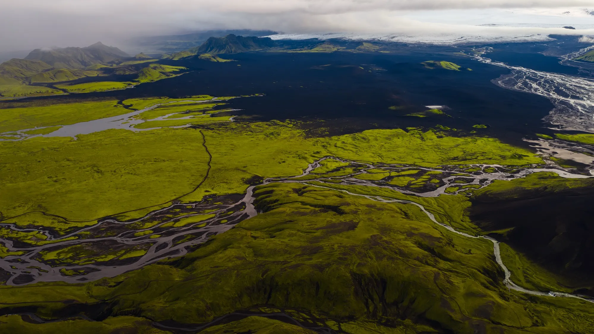 Aerial photograph — Iceland — Earthly