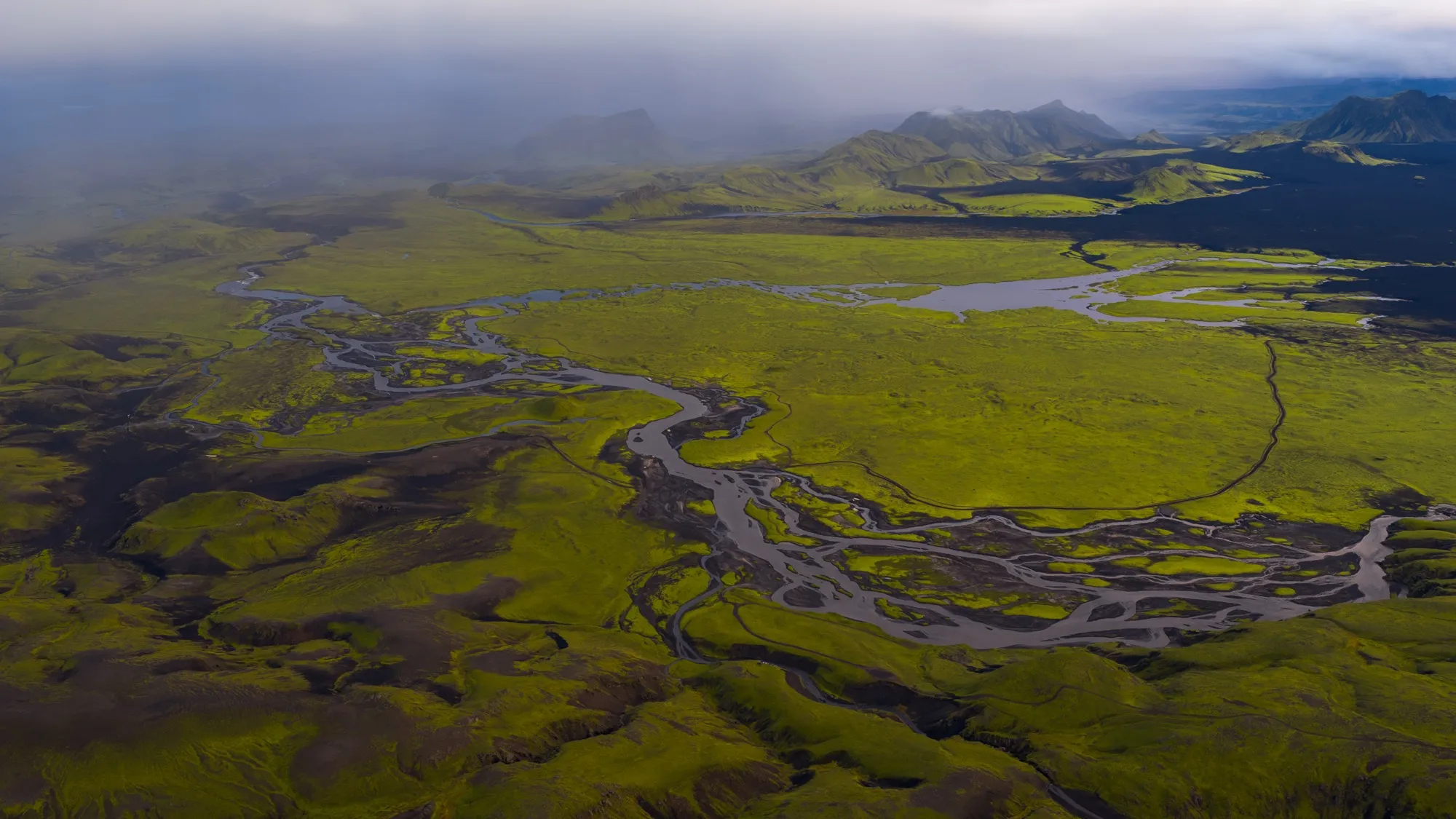 Aerial photograph — Iceland — Earthly