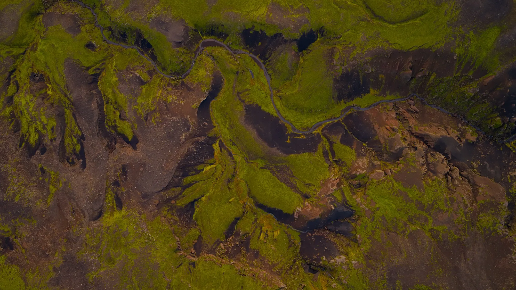 Aerial photograph — Iceland — Earthly