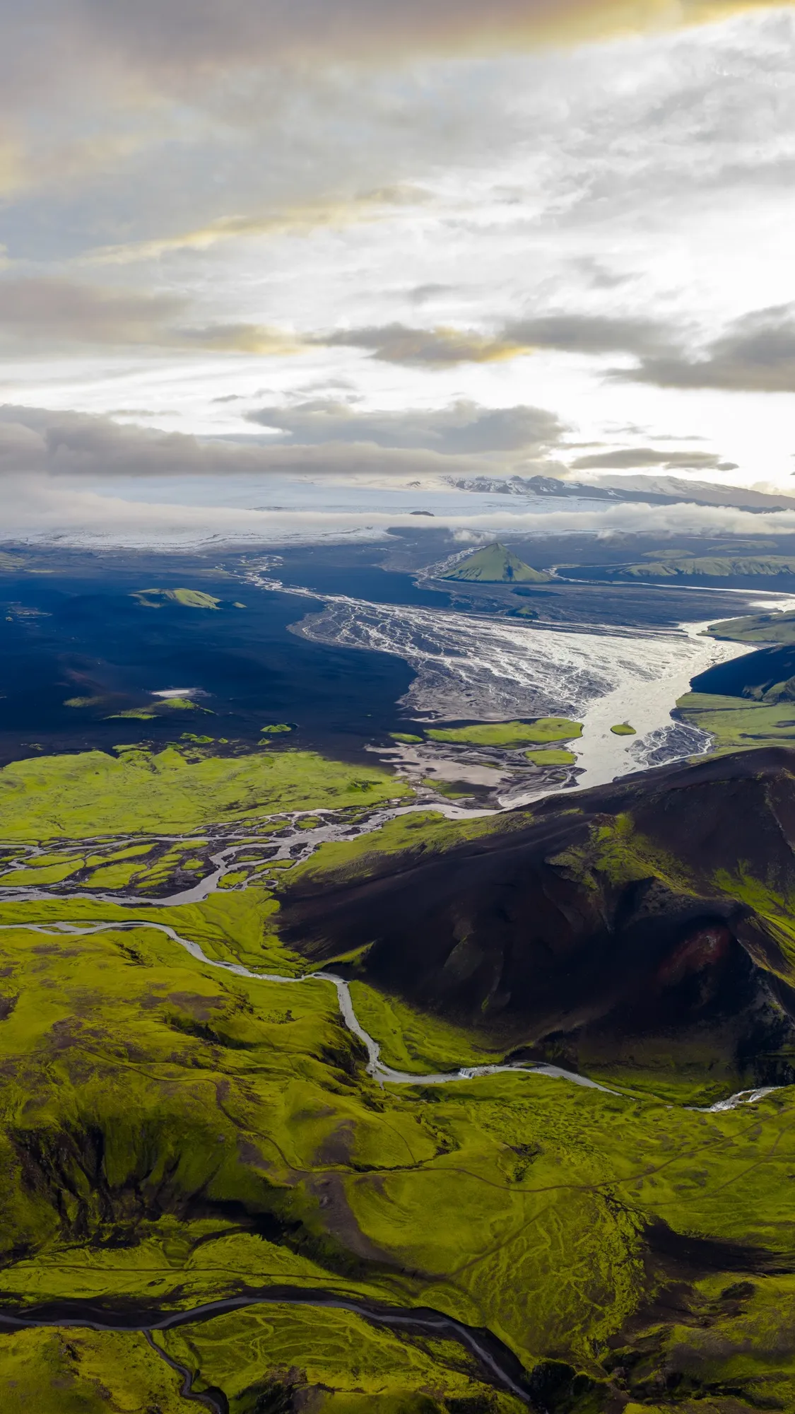 Aerial photograph — Iceland — Earthly