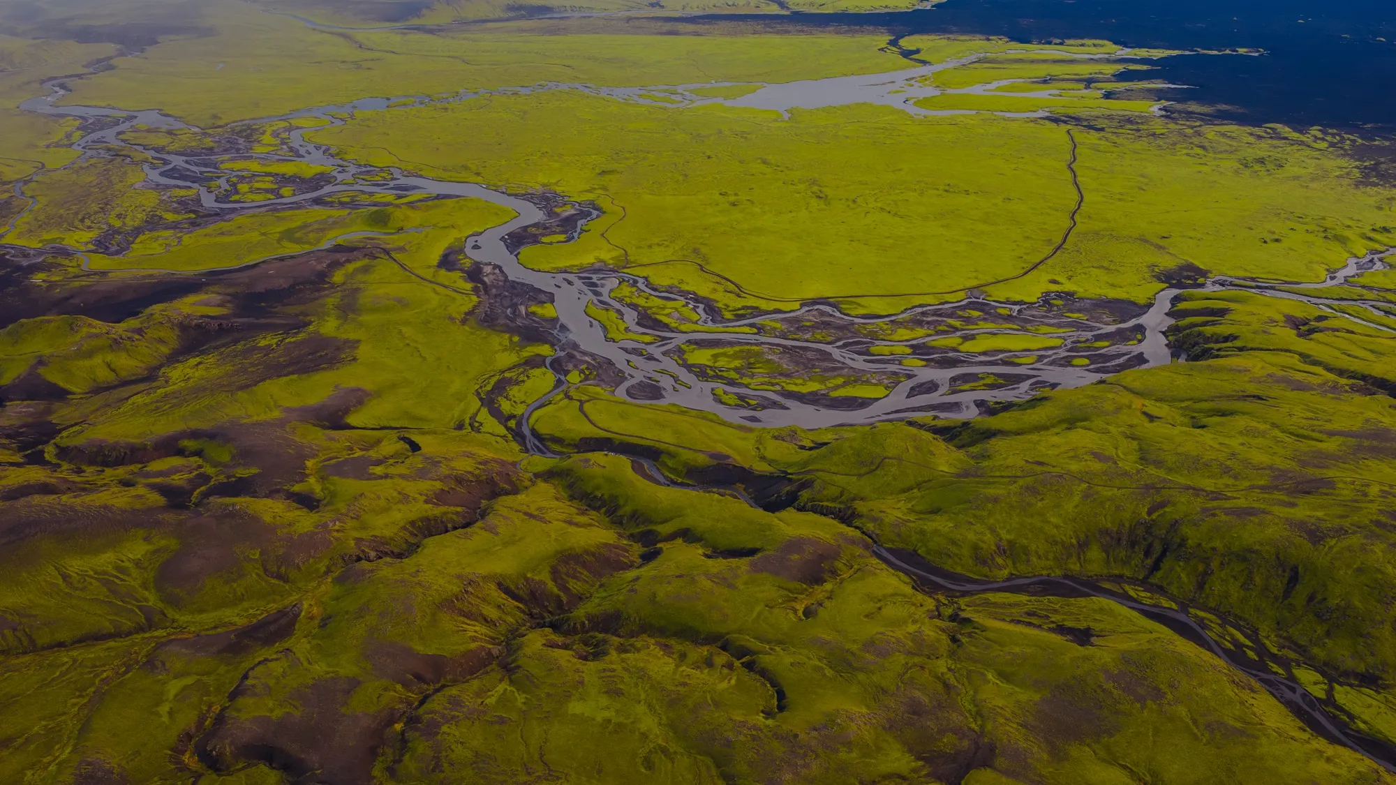 Aerial photograph — Iceland — Earthly
