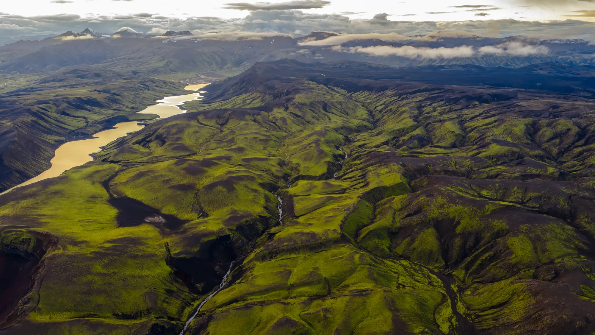 Aerial photograph — Iceland — Earthly