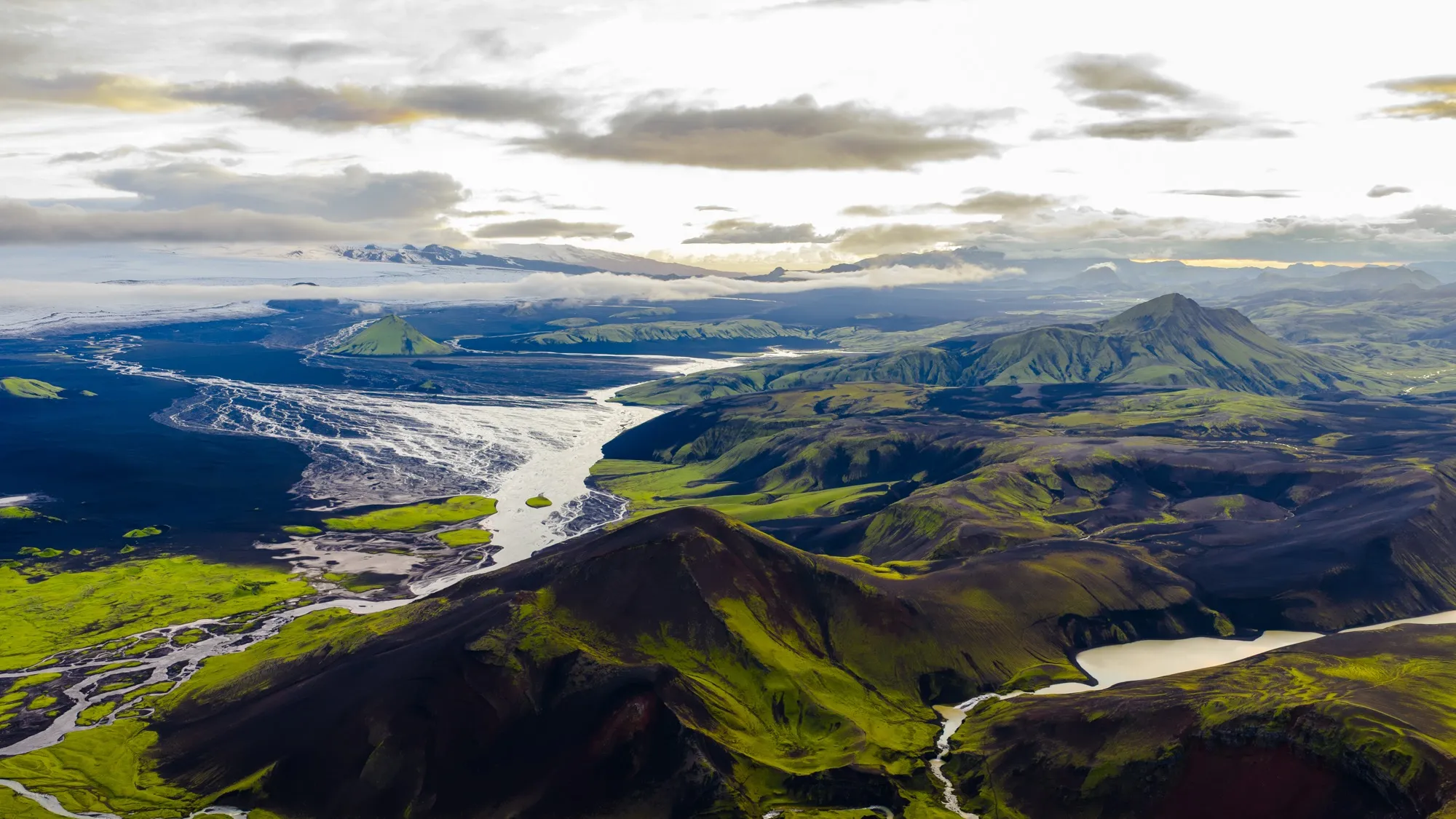 Aerial photograph — Iceland — Earthly