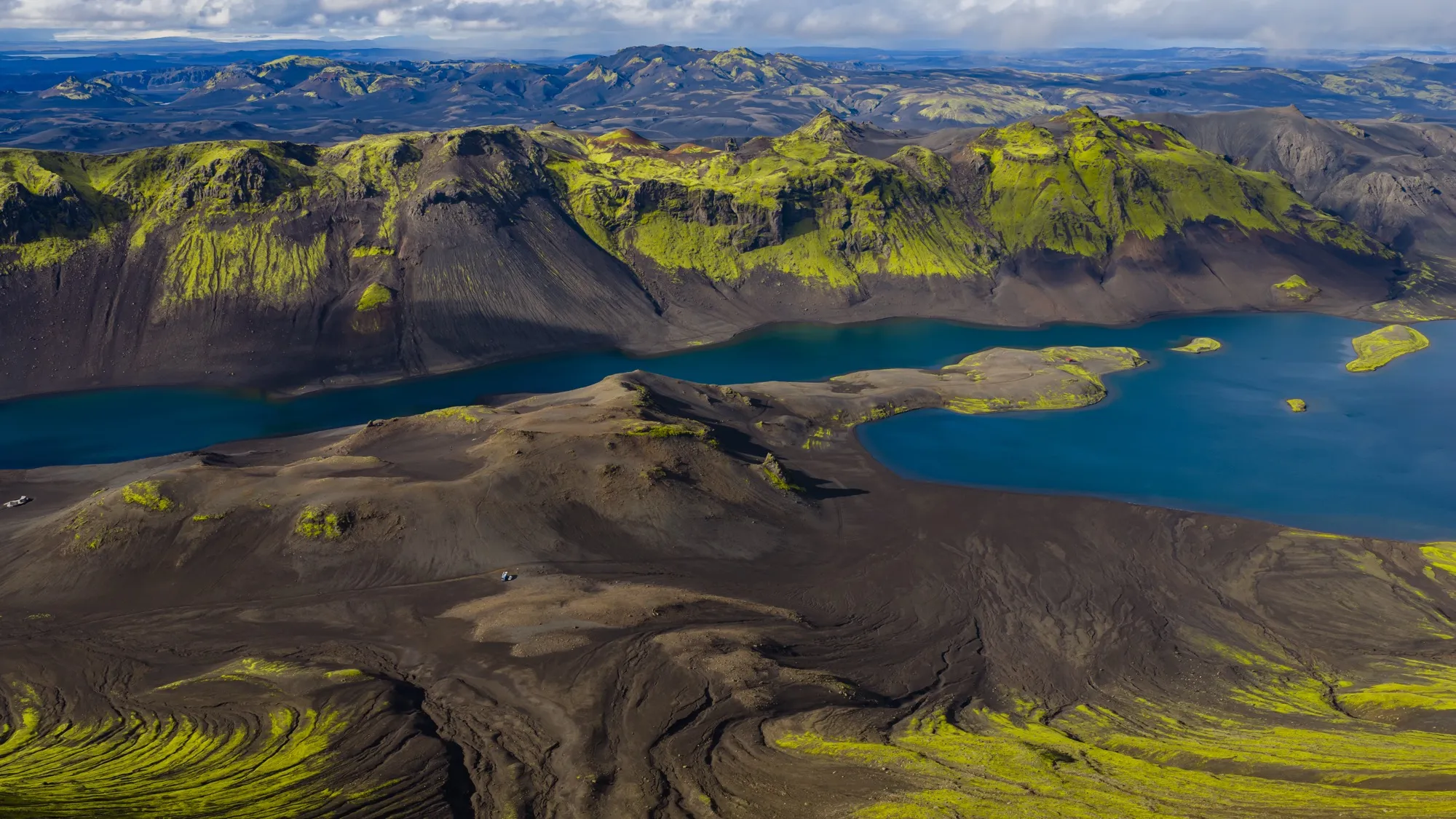 Aerial photograph — Iceland — Earthly