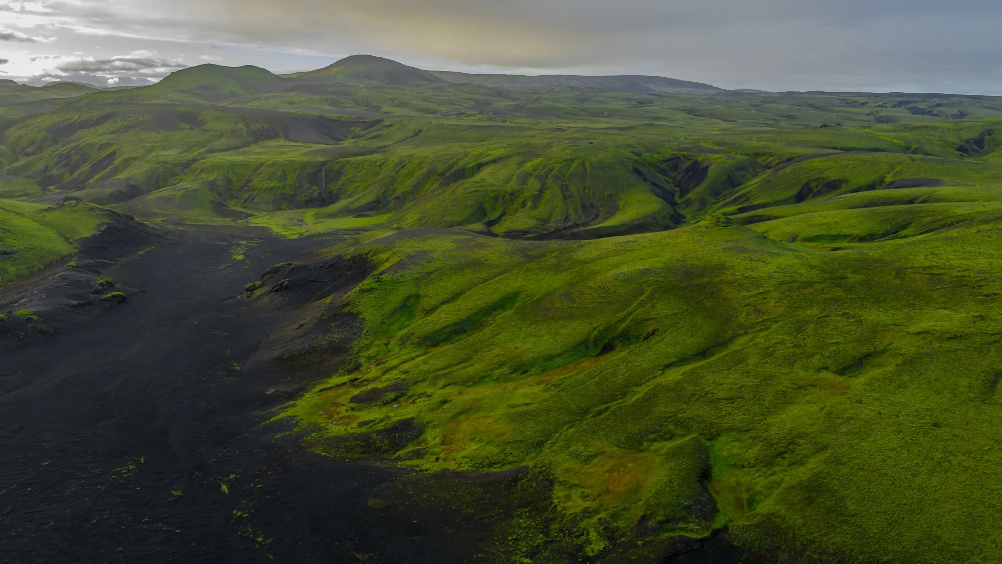 Aerial photograph — Iceland — Earthly