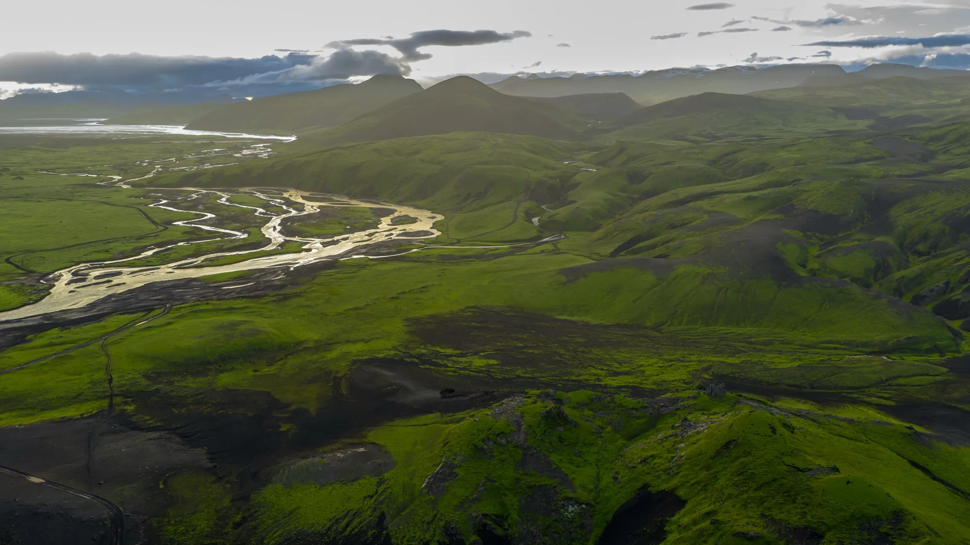 Aerial photograph — Iceland — Earthly