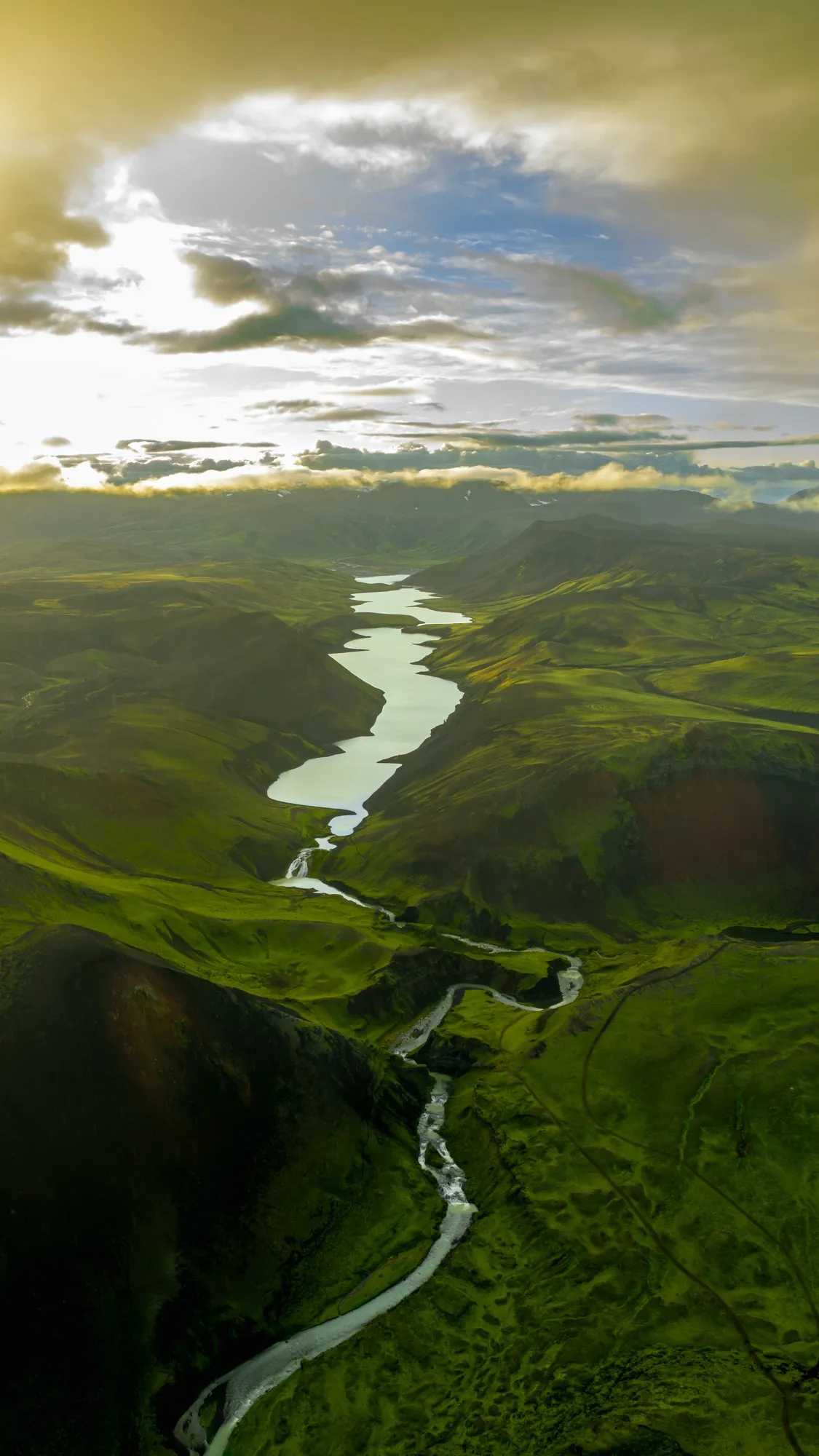Aerial photograph — Iceland — Earthly