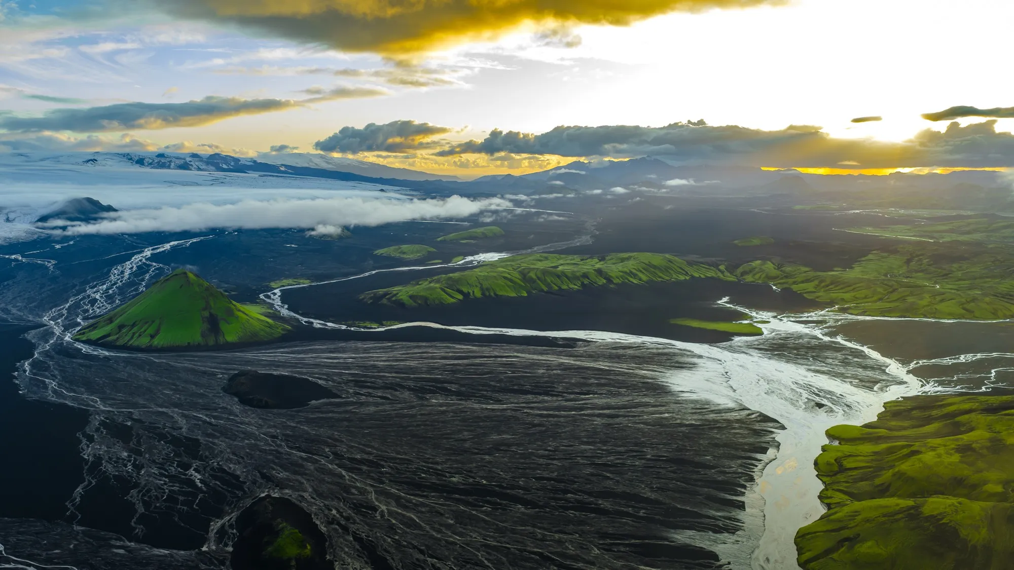 Aerial photograph — Iceland — Earthly
