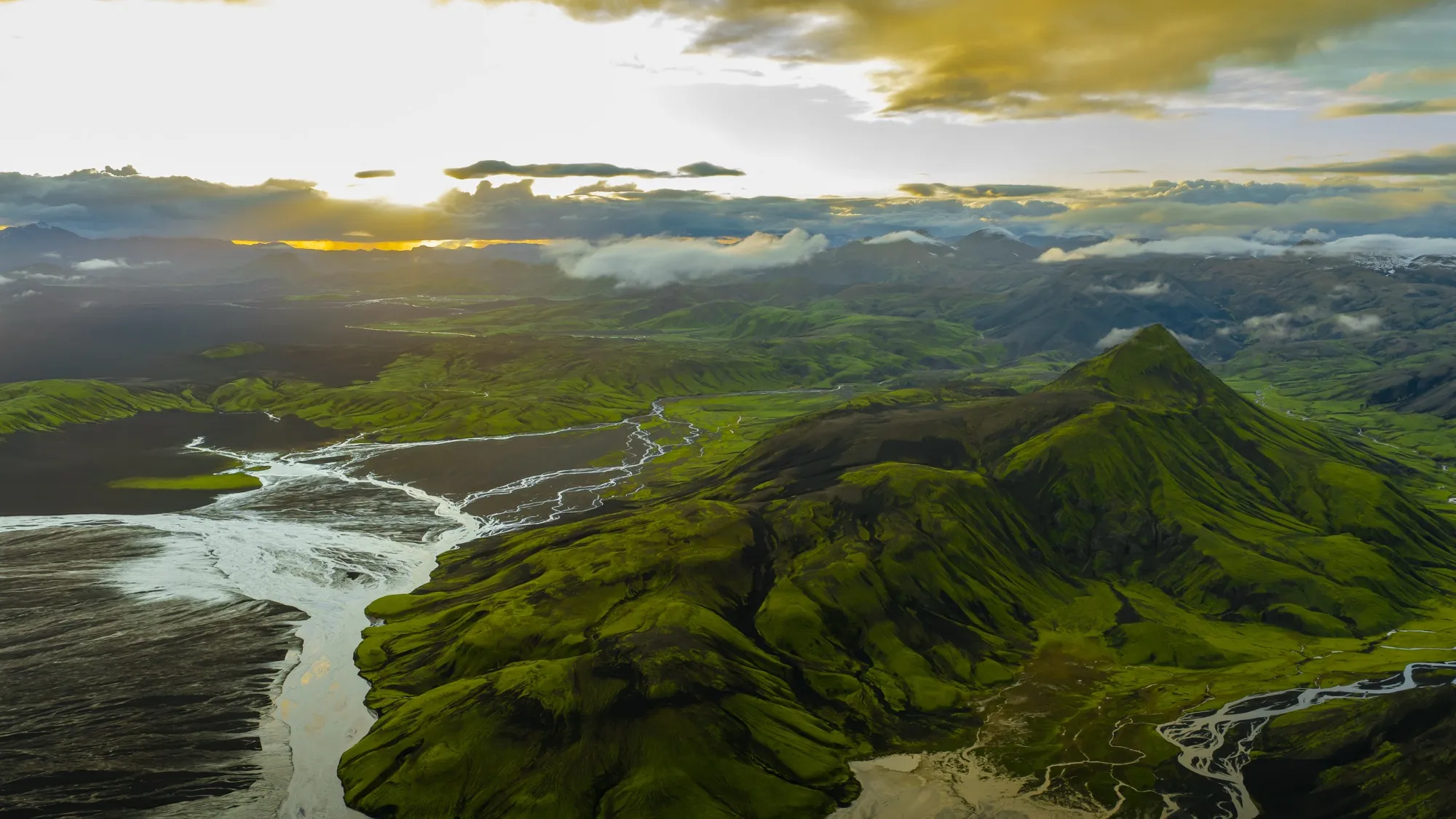 Aerial photograph — Iceland — Earthly