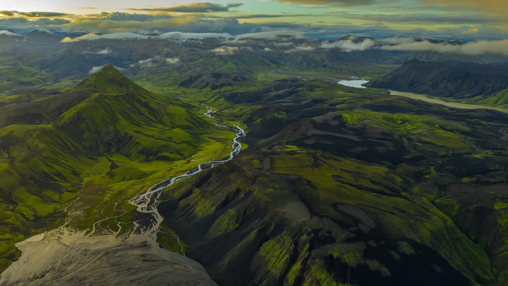 Aerial photograph — Iceland — Earthly