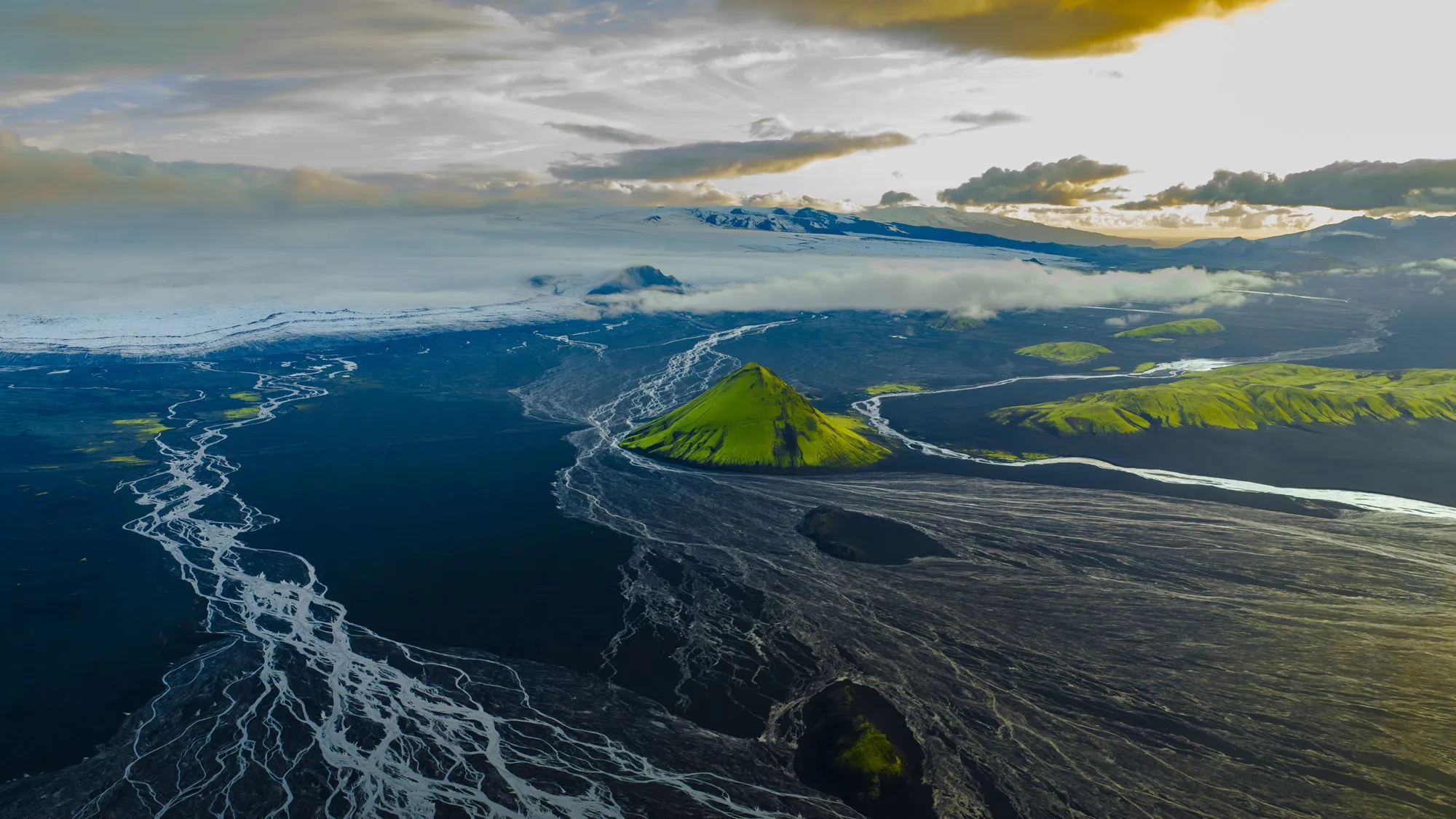 Aerial photograph — Iceland — Earthly