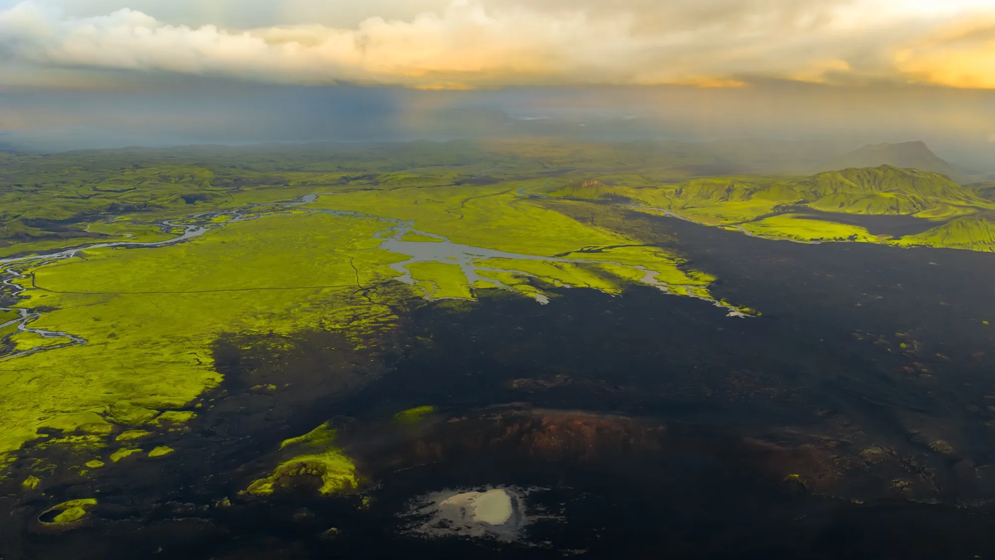 Aerial photograph — Iceland — Earthly