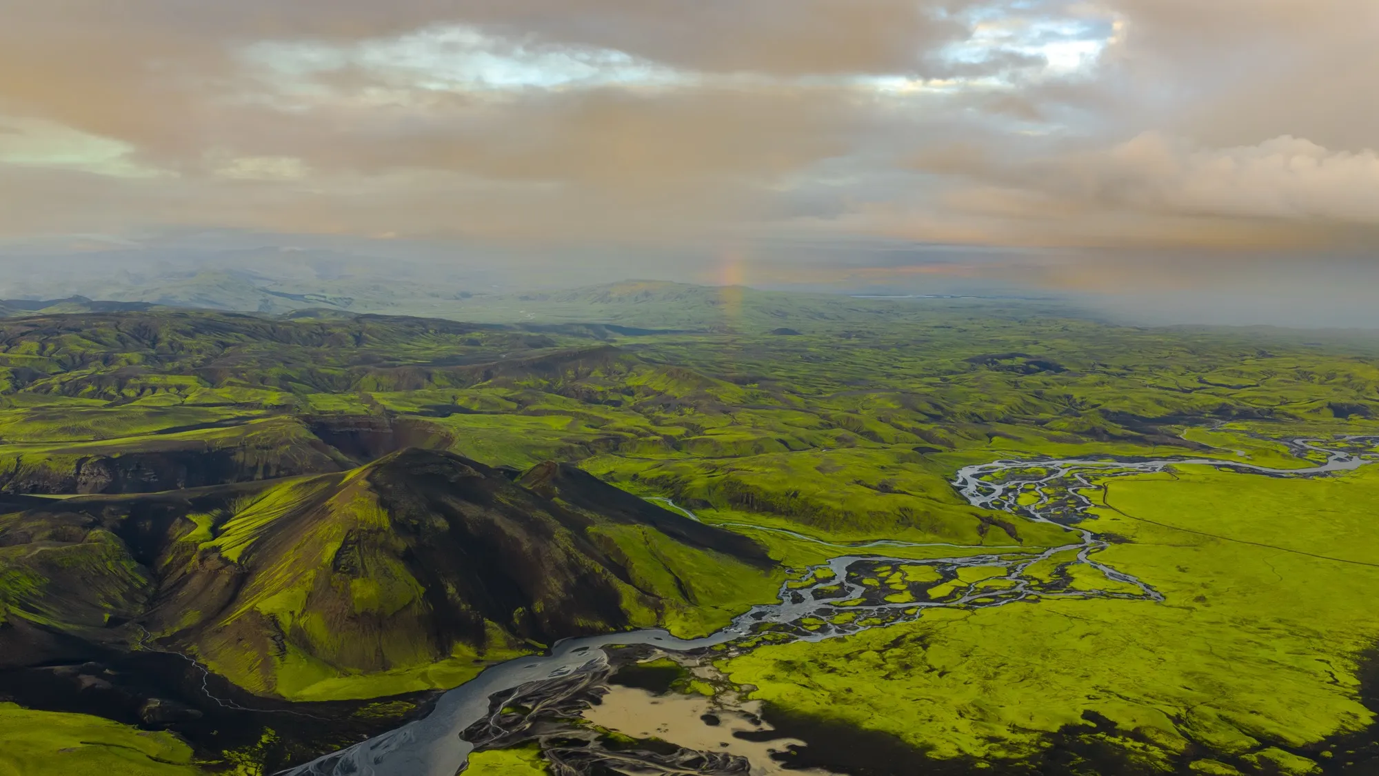 Aerial photograph — Iceland — Earthly