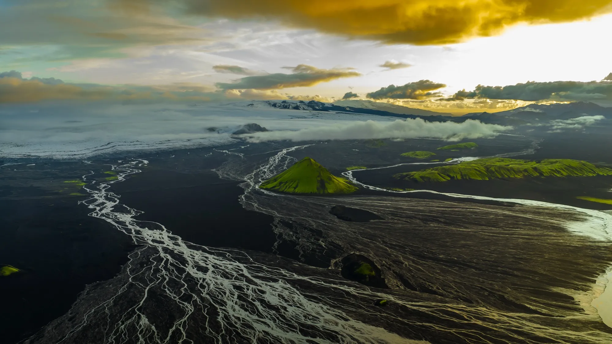 Aerial photograph — Iceland — Earthly