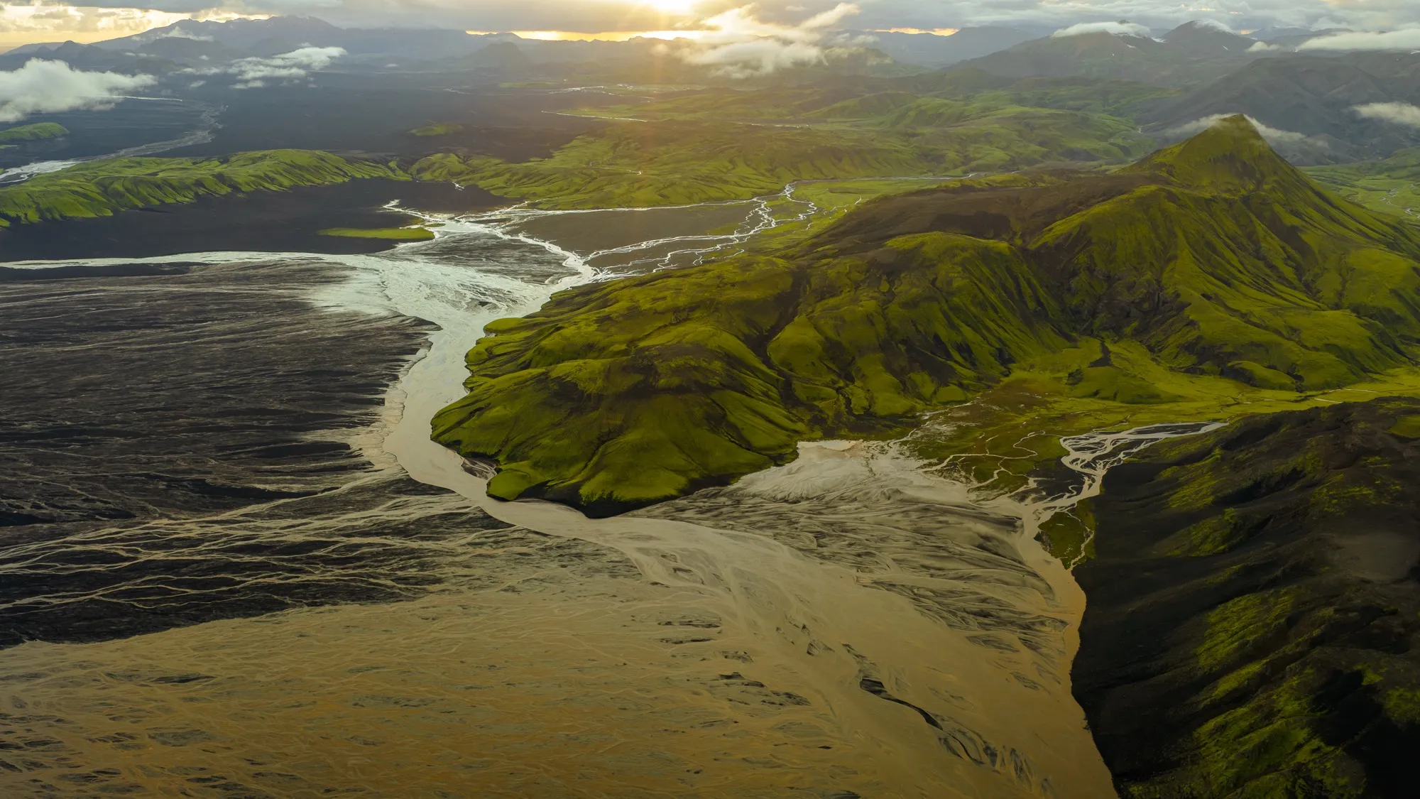 Aerial photograph — Iceland — Earthly