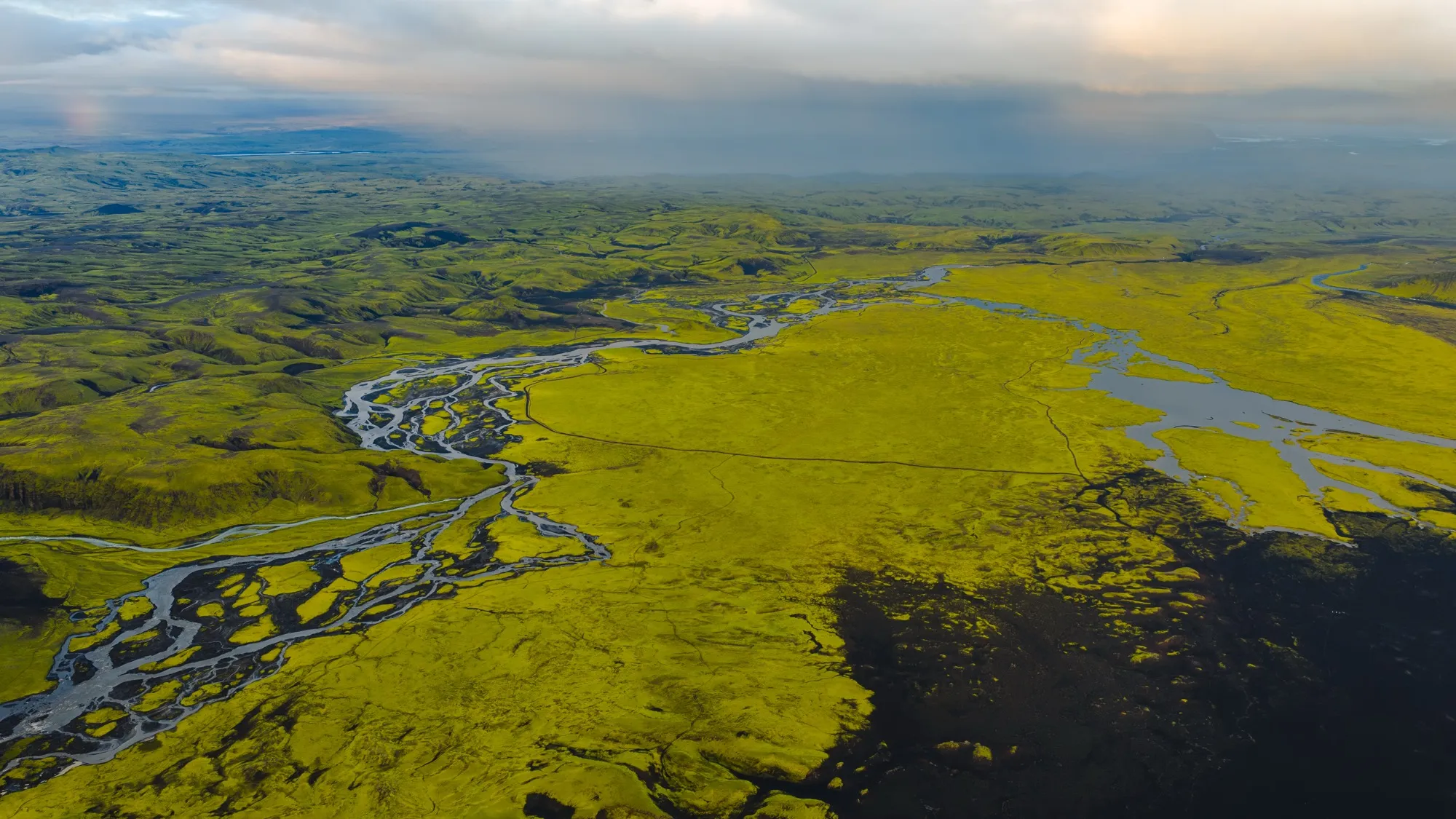 Aerial photograph — Iceland — Earthly