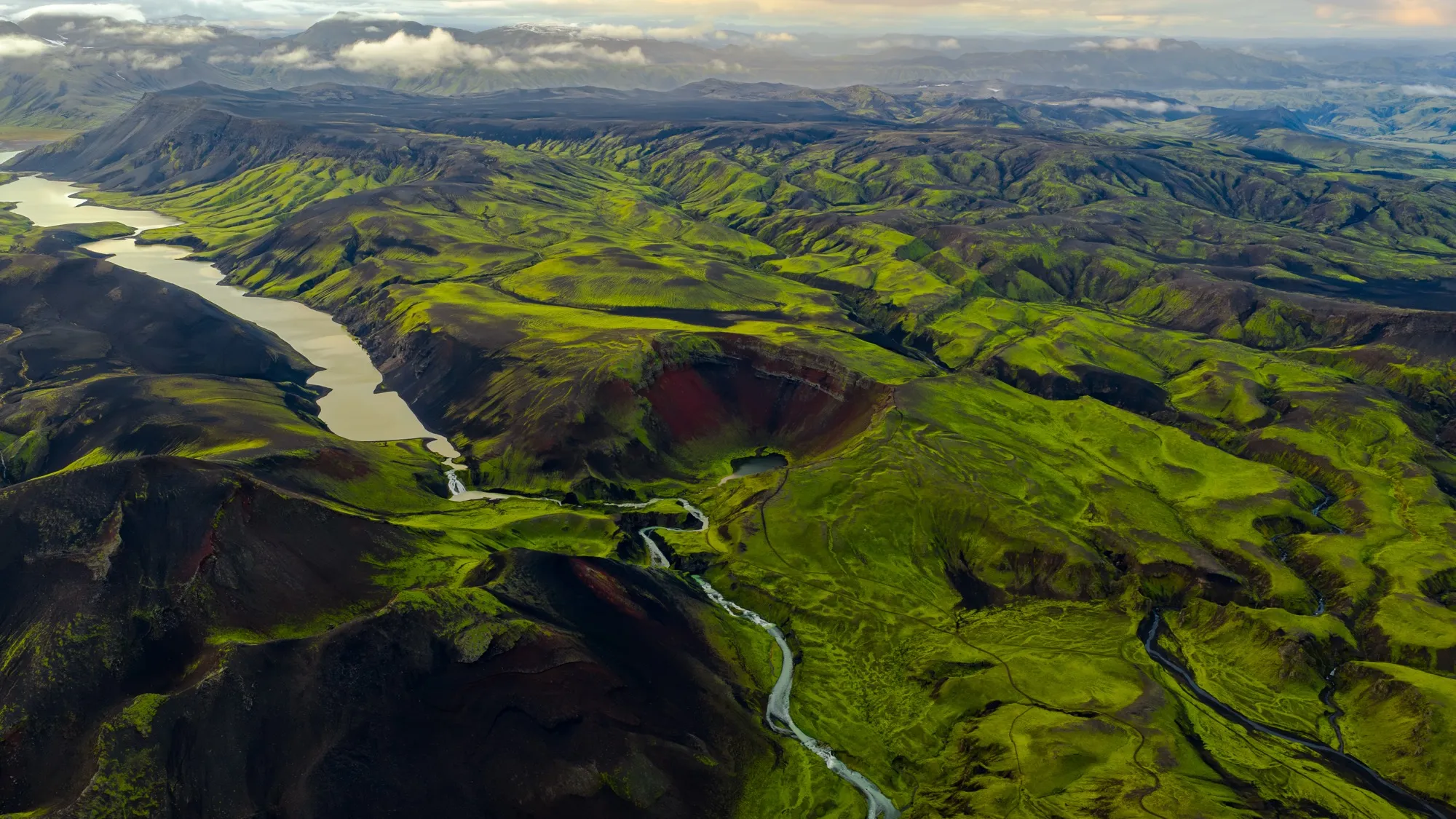 Aerial photograph — Iceland — Earthly