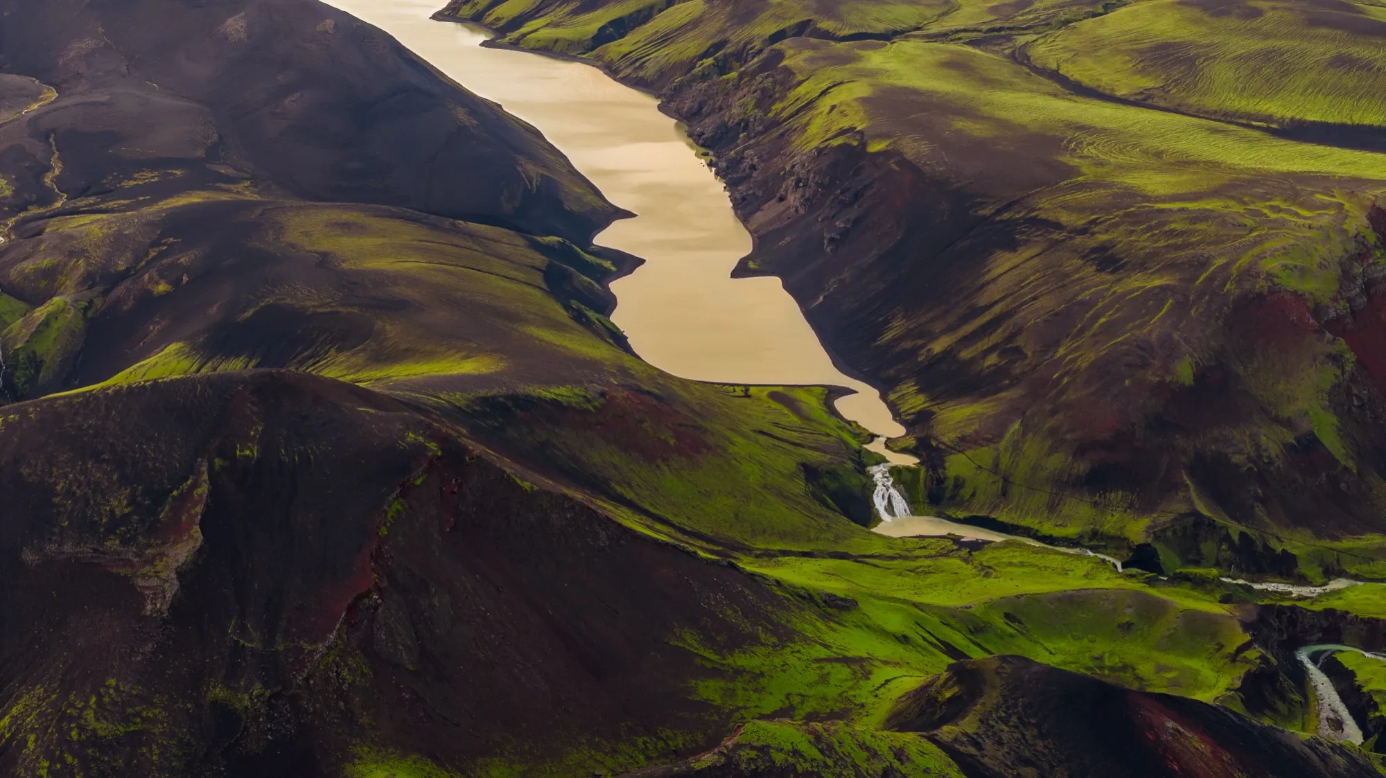 Aerial photograph — Iceland — Earthly