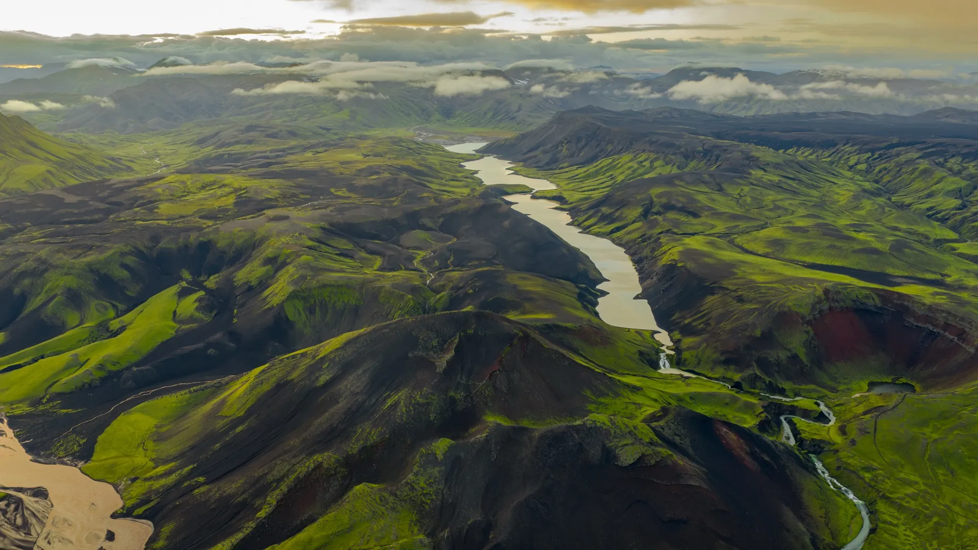 Aerial photograph — Iceland — Earthly