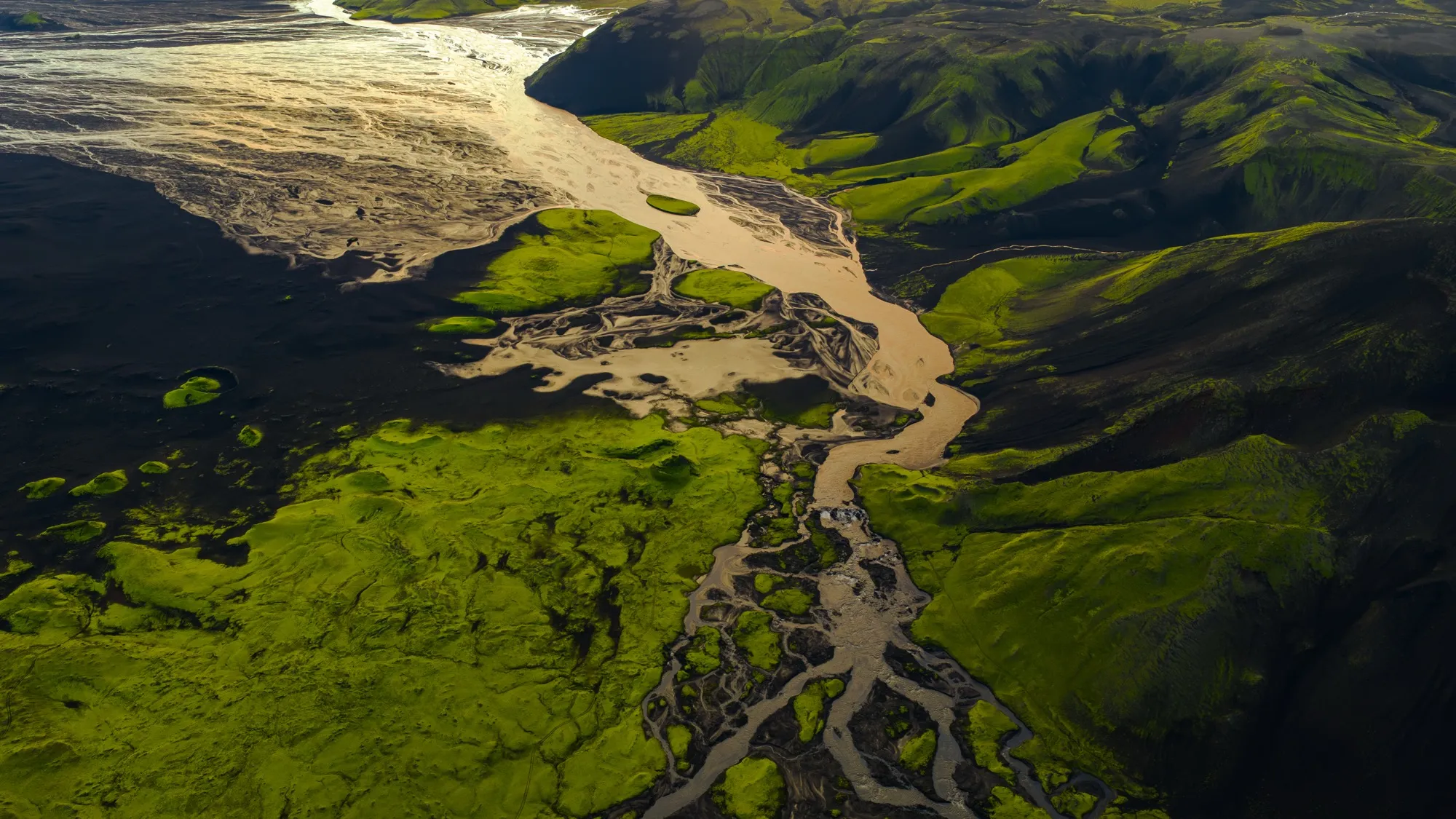 Aerial photograph — Iceland — Earthly