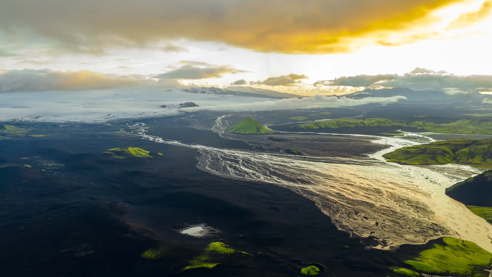 Aerial photograph — Iceland — Earthly