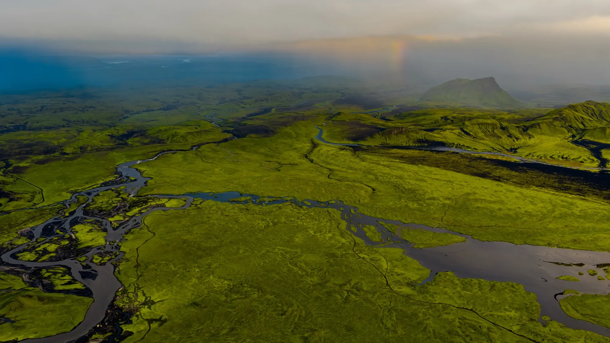 Aerial photograph — Iceland — Earthly