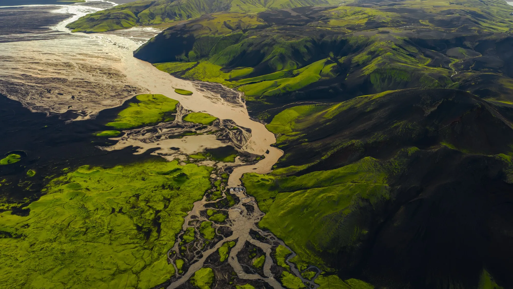 Aerial photograph — Iceland — Earthly
