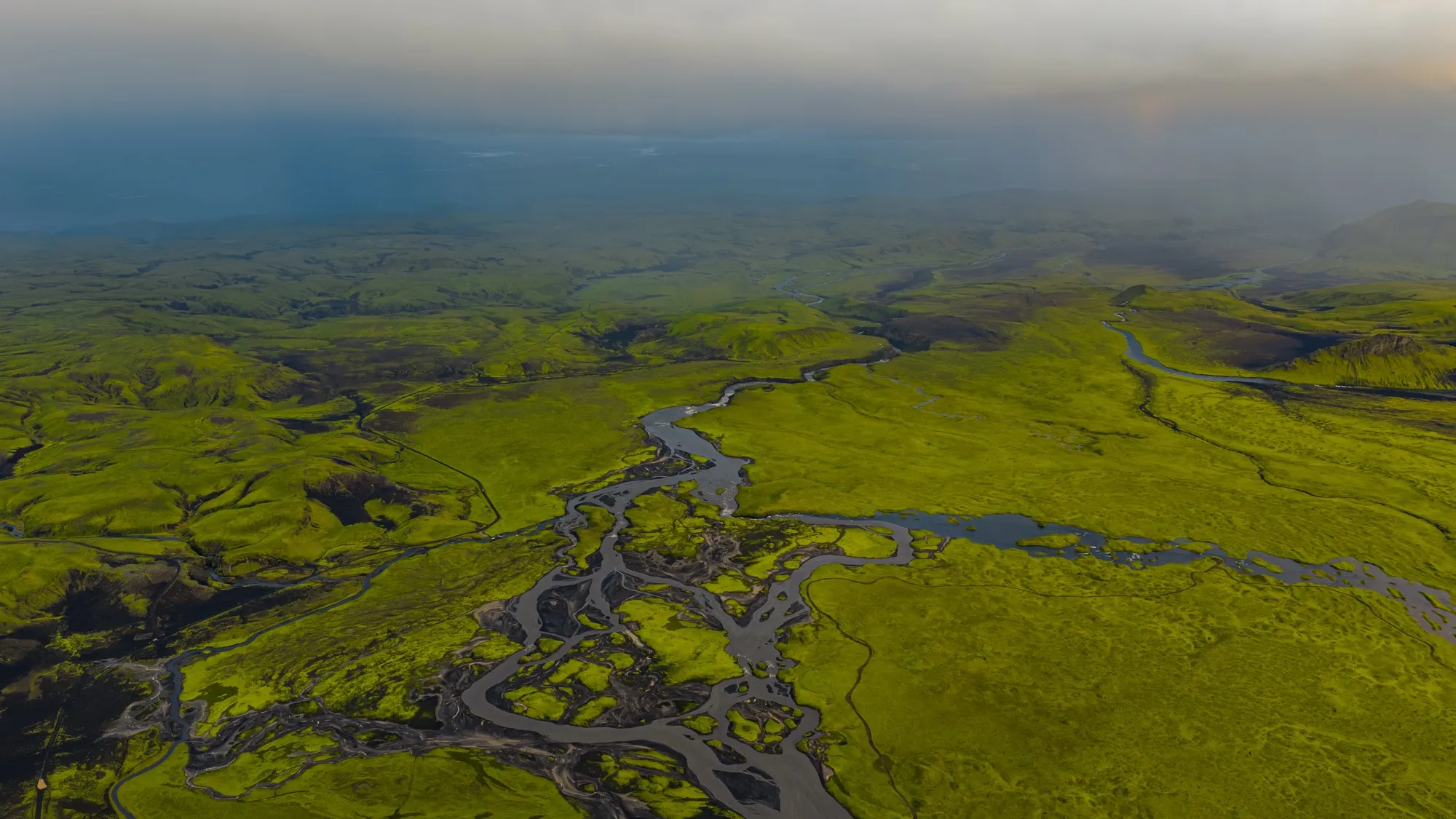 Aerial photograph — Iceland — Earthly