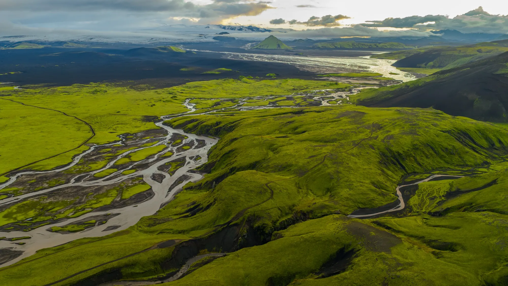 Aerial photograph — Iceland — Earthly