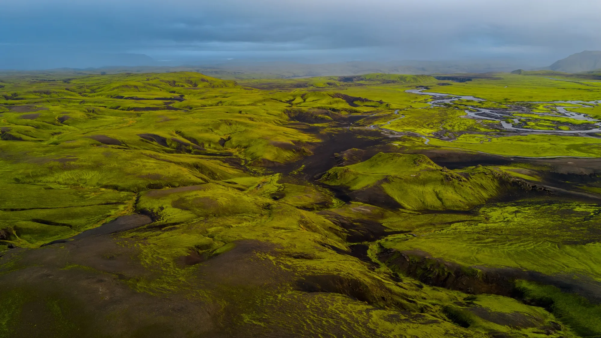 Aerial photograph — Iceland — Earthly