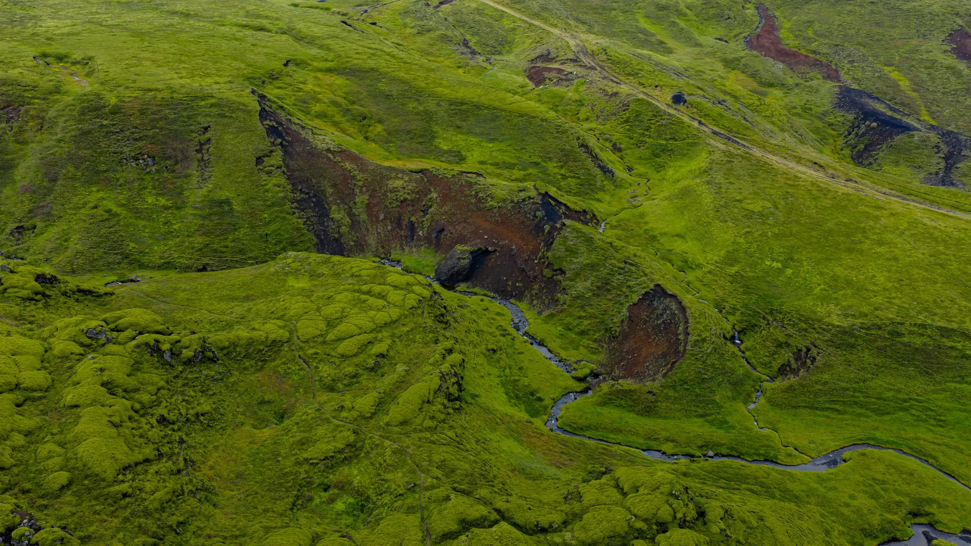 Aerial photograph — Iceland — Earthly