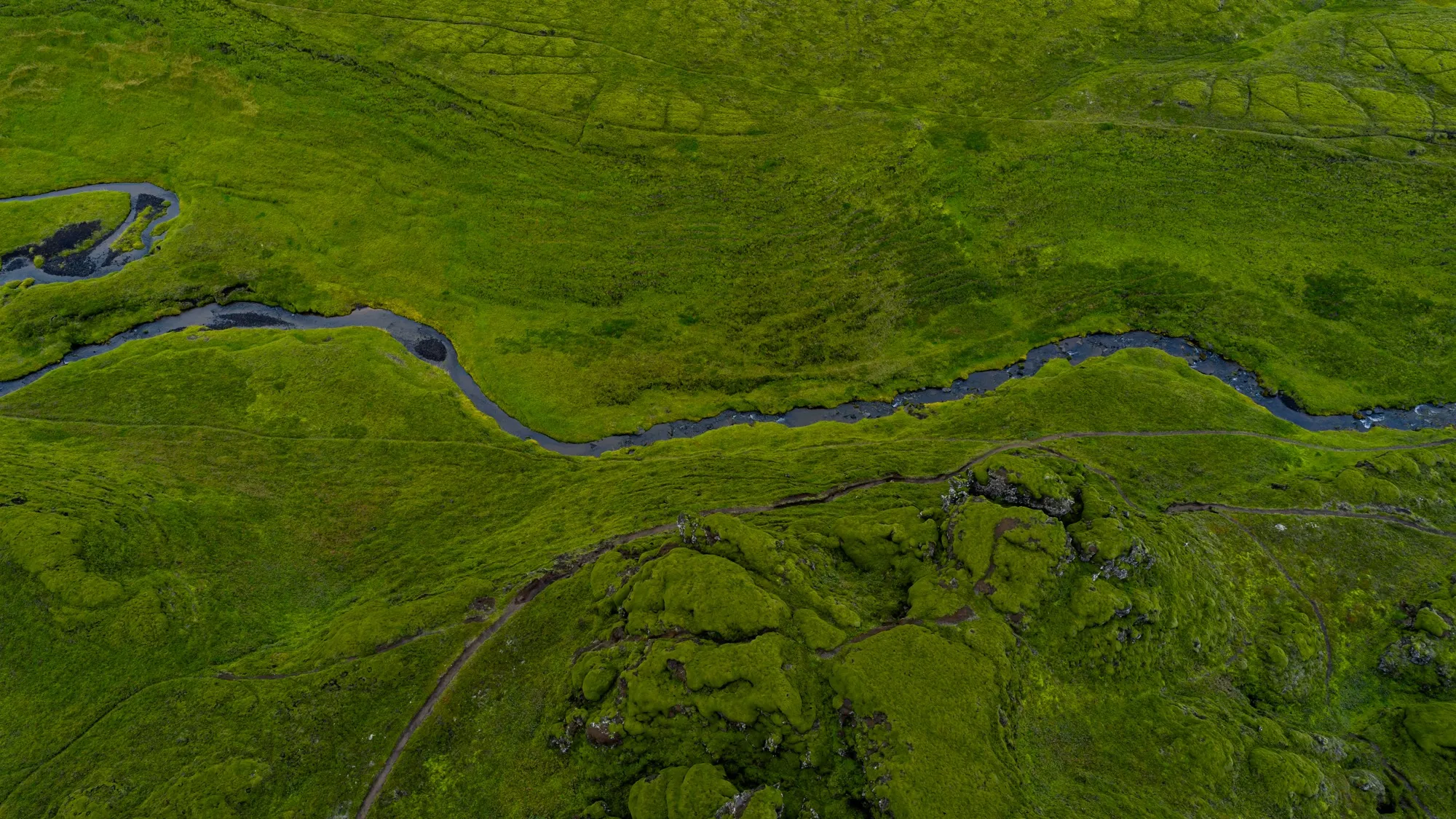 Aerial photograph — Iceland — Earthly