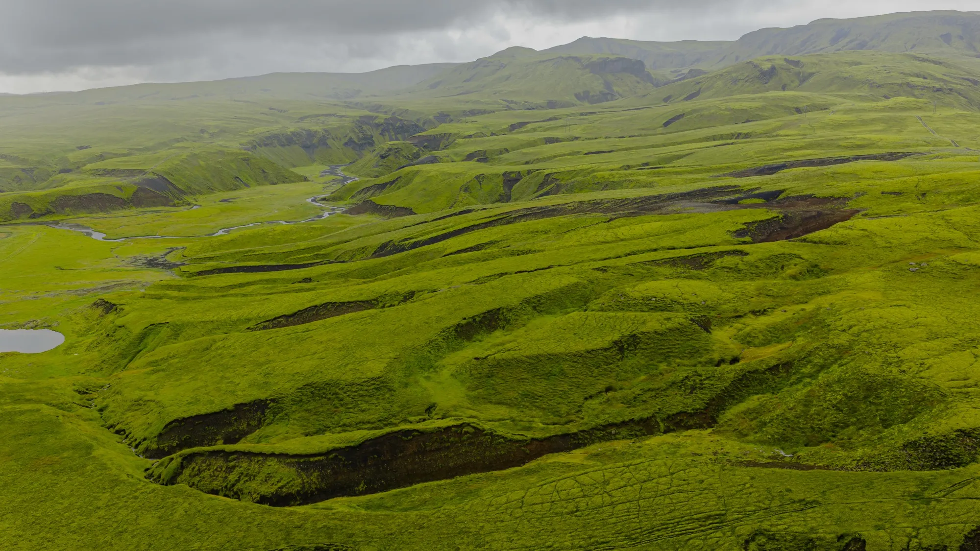 Aerial photograph — Iceland — Earthly