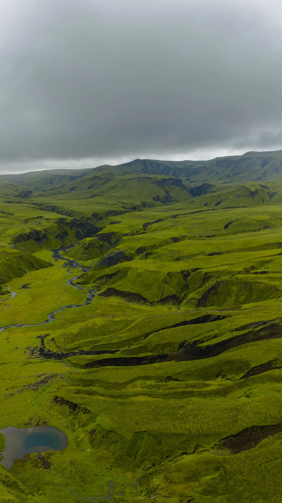 Aerial photograph — Iceland — Earthly