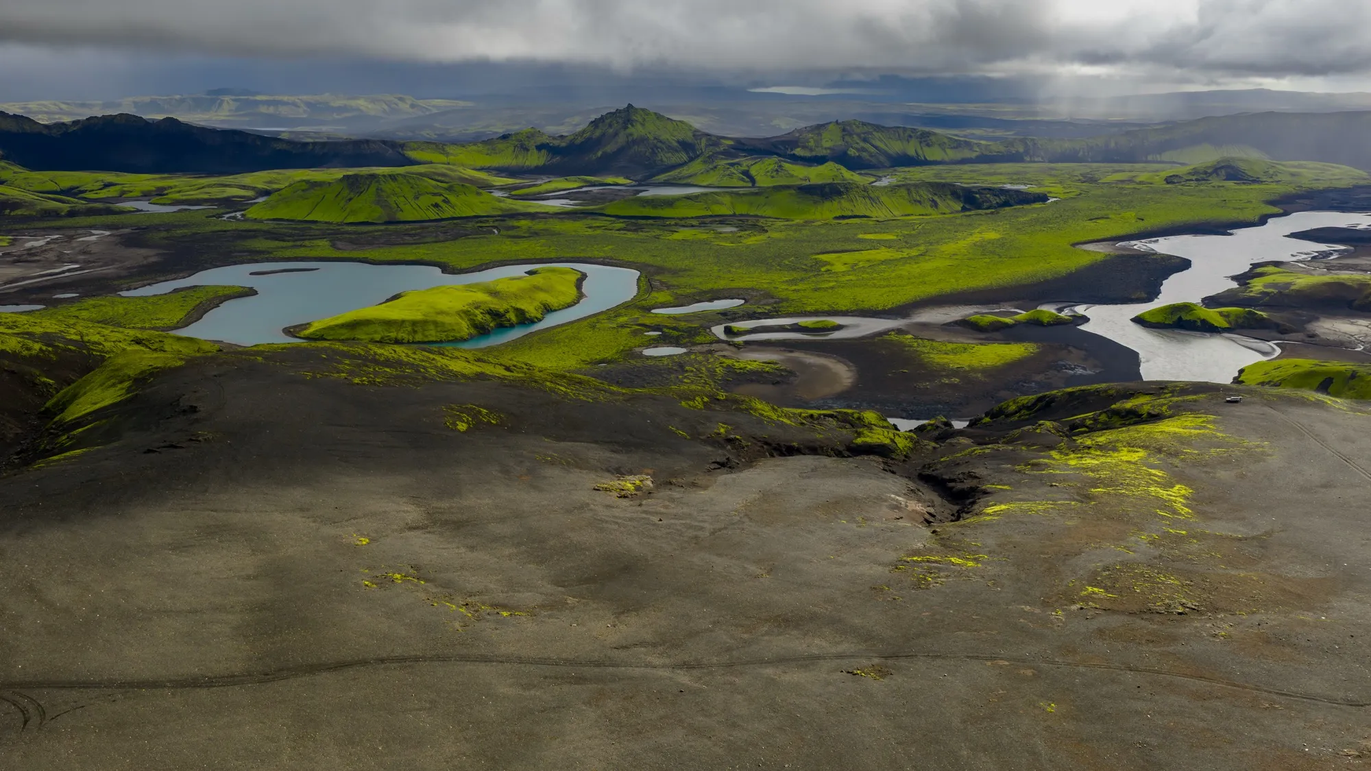 Aerial photograph — Iceland — Earthly