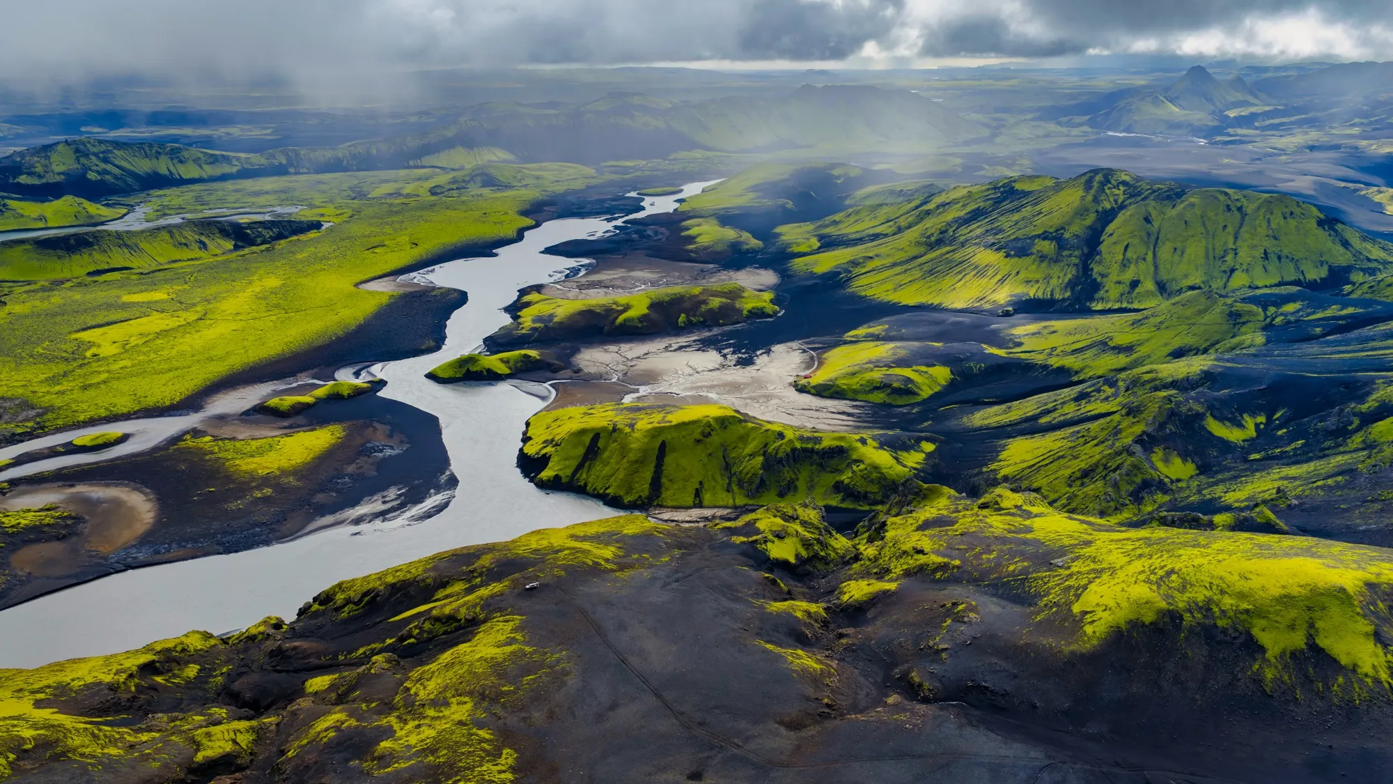 Aerial photograph — Iceland — Earthly