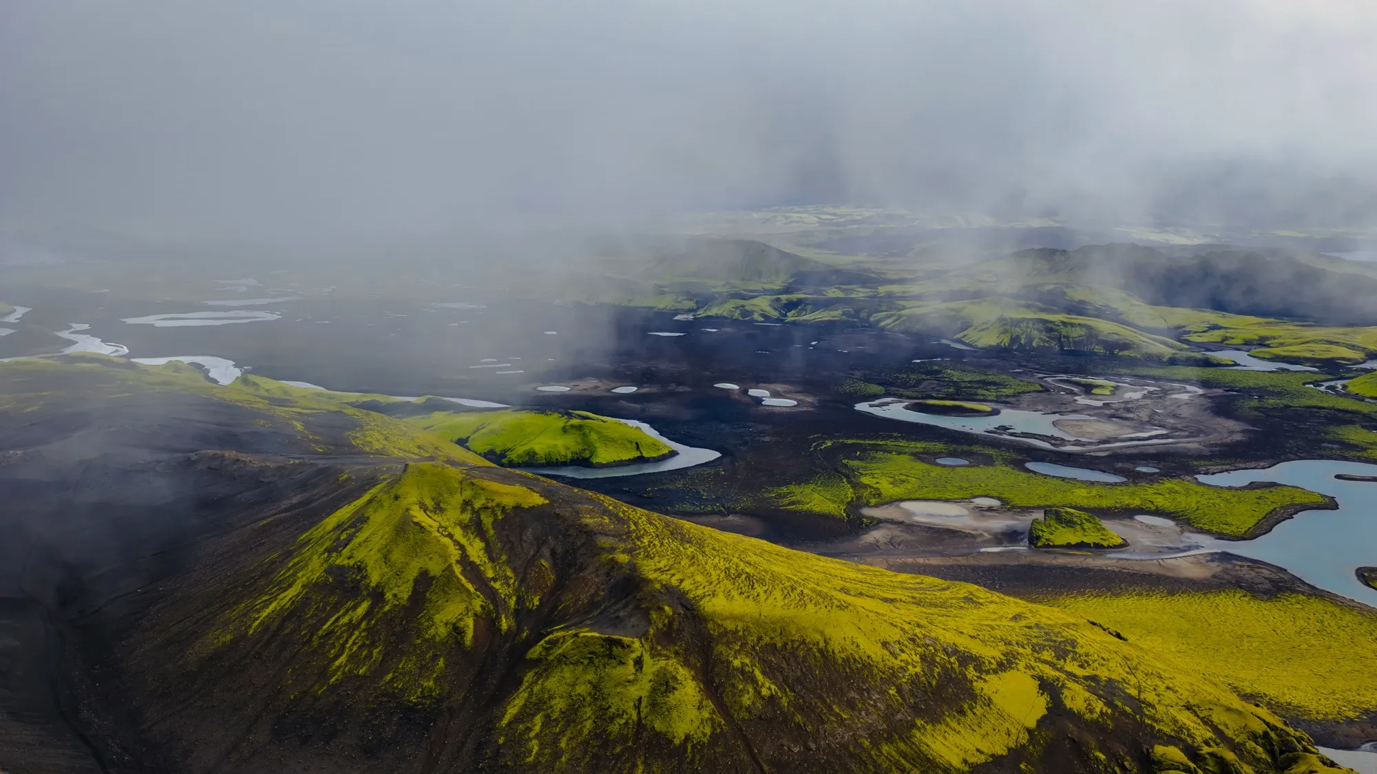 Aerial photograph — Iceland — Earthly